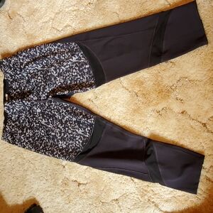 Avia Black and Gray Track Pants with Modern Silhouette